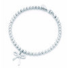 Original TIFF Sterling Silver 925 High Quality Charm Bracelet Engraved Inscription FOR Woman Original Model Production