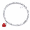 Original TIFF Sterling Silver 925 High Quality Charm Bracelet Engraved Inscription FOR Woman Original Model Production