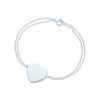 Original TIFF Sterling Silver 925 High Quality Charm Bracelet Engraved Inscription FOR Woman Original Model Production