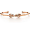 Original TIFF Sterling Silver 925 High Quality Charm Bracelet Engraved Inscription FOR Woman Original Model Production
