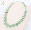 Original Women Jade Necklace Men Geometric Pendant Original Fashion Jewelry Female Party Accessories Star Genuine Gem Crystal