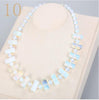 Original Women Jade Necklace Men Geometric Pendant Original Fashion Jewelry Female Party Accessories Star Genuine Gem Crystal