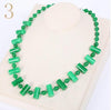 Original Women Jade Necklace Men Geometric Pendant Original Fashion Jewelry Female Party Accessories Star Genuine Gem Crystal