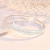 Original designer 925 sterling silver Frosted Star River bracelets Bangle for women jewelry party wedding Holiday gifts
