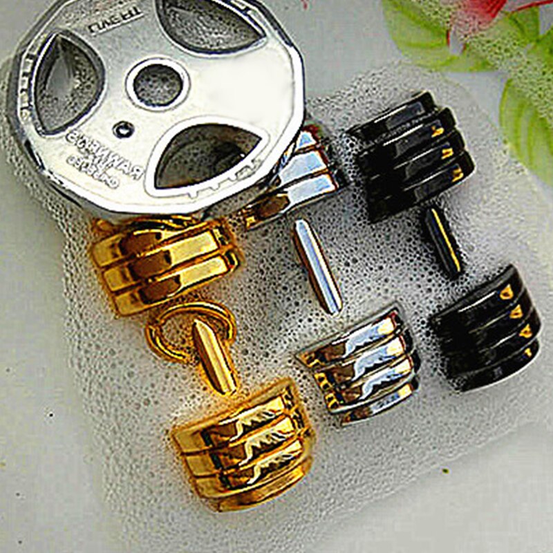 Oulai777 barbell pendant mens necklace stainless steel Fitness  sports style male accessories gift for mens fitness men