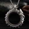 Ouroboros Pendant Necklace Men's Metal Dragon Pendant Hip Hop Chain Necklace For Women Personalized Ins Style Punk Jewelry
