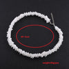 Outer banks white puka shell choker necklace for women bohemia summer hawaiian necklace beach  fashion