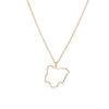 Outline Federal Republic of Nigeria Map Necklace Africa Country Nigerian Continent Pendant Chain Necklaces for Women Jewelry