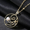 Brand 2020 White Pink Pearl Necklace Pendant 925 Silver Women Necklace Jewelry Factory Wholesale Mother Gift