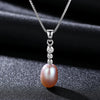 Brand Classic 925 Sterling Silver Chain Pearl Necklace Women Lucky Jewelry Factory Wholesale Fine Jewelry for Girls