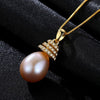 Brand Fashion pearl Necklaces for Women Wedding 3 COLOR Geometry Statement Necklace Natural Pearls Pendant