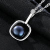 Brand Personali Style Gr Color Pearl Pendant 925 Sterling Silver Wave Chain Women Necklace Fine Jewelry for Party