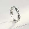 New Arrival 925 Sterling Silver Rings&Spiral Bight Dazzing Big Sale Offers Adjustable Ring Fine Jewelry