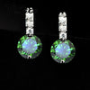 Elegant Wedding Engagment Woman Lady Stud Earring,Pure 925 Sterling Silver AAA CZ Zircon Crystal Jewelry For Bridal