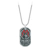 PC Game Metro Exodus 2033 Necklace Dog Tag Pendant Leather Metal Chain Men Necklaces Charm Gifts for Kids Games Jewelry