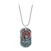 PC Game Metro Exodus 2033 Necklace Dog Tag Pendant Leather Metal Chain Men Necklaces Charm Gifts for Kids Games Jewelry