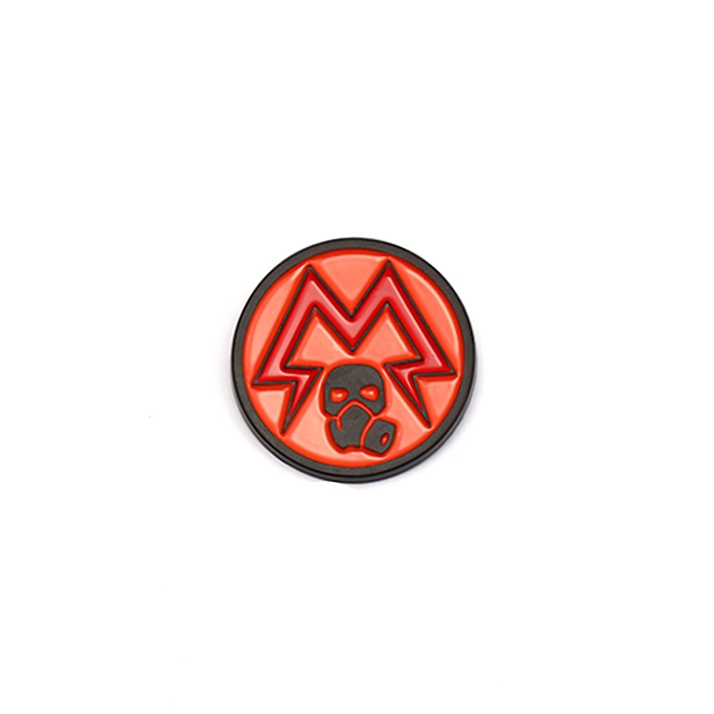 PC Game Metro Exodus 2033 Necklace Dog Tag Pendant Leather Metal Chain Men Necklaces Charm Gifts for Kids Games Jewelry