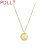 PDLL Jewelry  SWA Exquisite and Charming Golden Koi Fish Wings Star Wave Insect Round Female Necklace