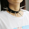 PHYANIC Long Spiked Choker Punk Collar With Spikes Rivets  Women Men Emo Studded Chocker Necklace Goth Jewelry Accessories