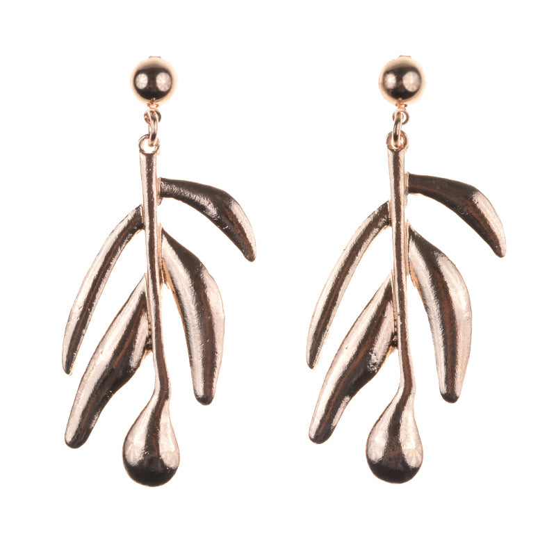 PPG&PGG Hot Sale Punk Style Gold & Silver Plated Geometric Statement Metal Fashion Simple Earrings For Women New Charm Jewelry