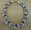 PPG&PGG Luxury Brand Bijoux Rhinestone Choker Collar Maxi Necklace Full Crystal Chocker Statement Jewelry For Women