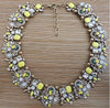 PPG&PGG Luxury Brand Bijoux Rhinestone Choker Collar Maxi Necklace Full Crystal Chocker Statement Jewelry For Women