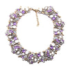 PPG&PGG Luxury Brand Bijoux Rhinestone Choker Collar Maxi Necklace Full Crystal Chocker Statement Jewelry For Women
