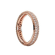 PR Hot Sale 925 Sterling Silver Rings For Women European Original Wedding Fashion Brand Ring Jewelry Gift