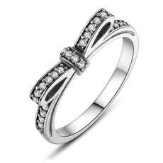 PR Hot Sale 925 Sterling Silver Rings For Women European Original Wedding Fashion Brand Ring Jewelry Gift