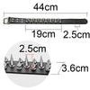 PU Leather Rock Gothic Chokers Collar Cool Punk Spike Rivets Stud Choker Necklace  Goth Harajuku Anime Girl Sexy Jewelry X636c