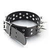 PU Leather Rock Gothic Chokers Collar Cool Punk Spike Rivets Stud Choker Necklace  Goth Harajuku Anime Girl Sexy Jewelry X636c