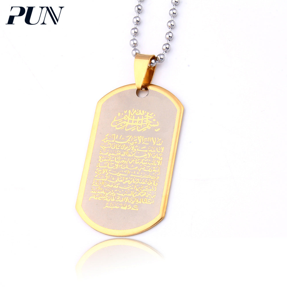 men's choker pendant necklace silver gold chain stainless steel male neckless men vintage accessories jewelry jewellery