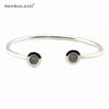 New Fashion Silver Bangles for Women & Men Clear CZ Signature Crystal Bracelets & Bangles 925 Sterling Silver Jewelry
