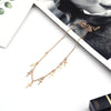 Party Jewelry Small Multiple Cross Tassel Clavicle Chain Necklaces & Pendants for Women Femininos Colares
