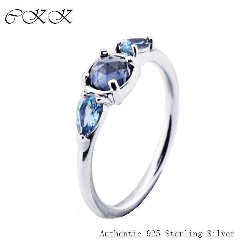 Patterns of Frost Ring 100% 925 Sterling Silver Rings for Women DIY Fine Jewelry SR103
