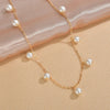 Pearl Beads Women's Neck Chain Kpop Choker Necklace Gold Color Goth Chocker Jewelry on The Neck Pendant 2021 Collar for Girl