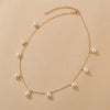 Pearl Beads Women's Neck Chain Kpop Choker Necklace Gold Color Goth Chocker Jewelry on The Neck Pendant 2021 Collar for Girl