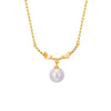 Pearl Fashion Necklace for Women Exquisite Silver Handmade Jewelry Simple Design European Hot Sales Classic Jewelry Accessory