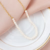 Pearl Necklace Female Ins Contracted Pure and Fresh Gold Pendant Chain Chocker Collarbone French Elegant Jewelry 2022 Trend