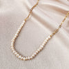 Pearl Necklace Female Ins Contracted Pure and Fresh Gold Pendant Chain Chocker Collarbone French Elegant Jewelry 2022 Trend