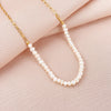 Pearl Necklace Female Ins Contracted Pure and Fresh Gold Pendant Chain Chocker Collarbone French Elegant Jewelry 2022 Trend