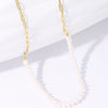Pearl Necklace Female Ins Contracted Pure and Fresh Gold Pendant Chain Chocker Collarbone French Elegant Jewelry 2022 Trend