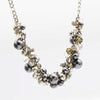 Pearl glass crystal beads necklace exquisite necklace for women