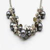Pearl glass crystal beads necklace exquisite necklace for women