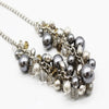 Pearl glass crystal beads necklace exquisite necklace for women
