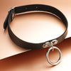 Pendant Necklace Sexy Collar Restraints Choker Neck Punk Gothic PU Leather Hip Hop Jewelry X630