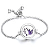 Perfume Bracelet Essential Oil Diffuser Aromatherapy Locket Bracelet Tree of Life Stainless Steel Zinc Alloy Diffuser Bracelet