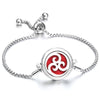 Perfume Bracelet Essential Oil Diffuser Aromatherapy Locket Bracelet Tree of Life Stainless Steel Zinc Alloy Diffuser Bracelet