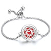 Perfume Bracelet Essential Oil Diffuser Aromatherapy Locket Bracelet Tree of Life Stainless Steel Zinc Alloy Diffuser Bracelet