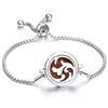 Perfume Bracelet Essential Oil Diffuser Aromatherapy Locket Bracelet Tree of Life Stainless Steel Zinc Alloy Diffuser Bracelet